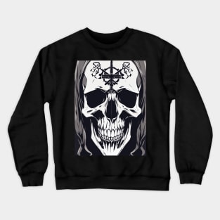 Skull Crewneck Sweatshirt